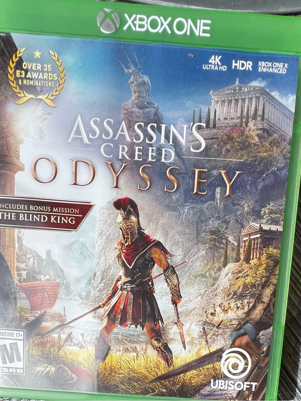 Ubisoft Assassin's Creed Odyssey Xbox One - Green Case